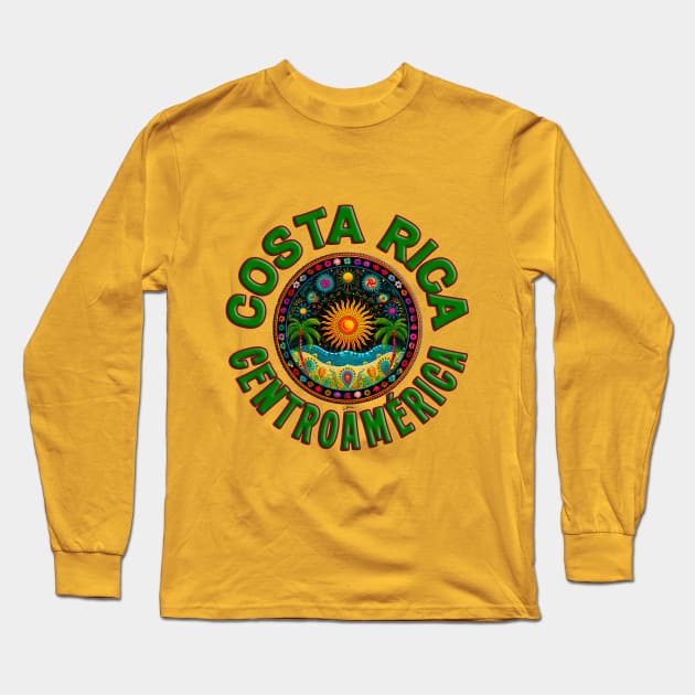 Costa Rica, Central America Long Sleeve T-Shirt by jcombs